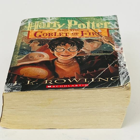 Harry Potter and the  Goblet of Fire Paperback Book by J.K. Rowling Year 4 - Picture 4 of 7